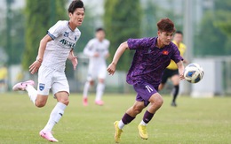 U19 Việt Nam thua 0-1 giao hữu, thiếu kết dính lối chơi