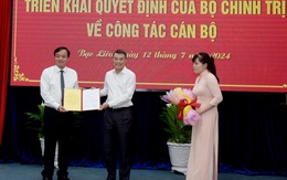 Chủ tịch UBND tỉnh Cà Mau làm phó bí thư Tỉnh ủy Bạc Liêu
