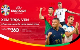 Chỉ 1 thao tác đơn giản, khán giả Việt tha hồ 'check VAR' mỗi trận cầu Euro 2024 trên TV360