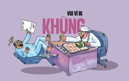 Quan tham vui vì... bị khùng