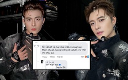 Gin Tuấn Kiệt xin lỗi anti-fan vì chưa bị loại khỏi Anh trai say hi