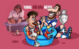 Messi sắp đụng độ với em bé năm xưa