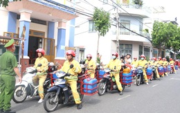 Mô hình xe chữa cháy lưu động đầu tiên ở Khánh Hòa