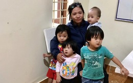 Nữ phóng viên đưa 4 đứa con của 2 vợ chồng bị tạm giam đến phường nhờ trợ giúp