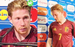 Kevin de Bruyne nổi cộc mắng phóng viên ‘ngu ngốc’ tại Euro 2024