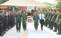 Tây Ninh làm lễ truy điệu và an táng 172 hài cốt liệt sĩ