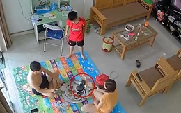 Bố mẹ chán không buồn nói khi con trai đá chiếc dép vào tô canh