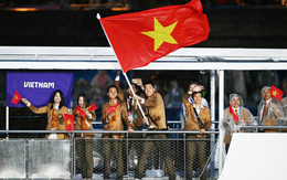 Những hình ảnh ấn tượng của lễ khai mạc Olympic 2024