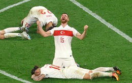 Thổ Nhĩ Kỳ vào tứ kết Euro 2024 sau chiến thắng nghẹt thở trước Áo