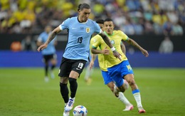 Uruguay loại Brazil khỏi bán kết Copa America 2024