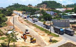 Hiện trạng cao tốc hơn 11km, vốn đầu tư trên 2.100 tỉ đồng sau một năm thi công