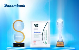 Sacombank đạt vị trí cao trong nhiều bảng xếp hạng