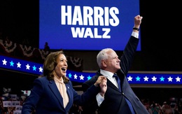 Harris - Walz lần đầu cùng tranh cử, đấu khẩu với Trump - Vance