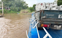 Tạm dừng bến phà nối Phú Tân và Chợ Mới chờ điều tra tai nạn