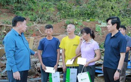 Trưởng Ban Tuyên giáo Trung ương kiểm tra công tác khắc phục hậu quả mưa lũ tại Mộc Châu