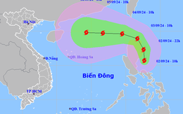 Bão Yagi đang hướng vào Biển Đông, dự báo cường độ liên tục tăng