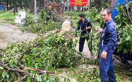 Nam Bộ mưa to gió lớn do ảnh hưởng siêu bão Yagi