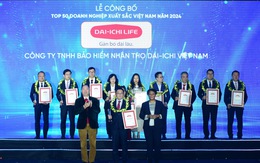 Dai-ichi Life Việt Nam tiếp tục lọt ‘Top 500 Doanh nghiệp lớn nhất Việt Nam’