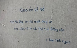 Ảnh vui 25-1: Đi thuê trọ gặp được bút tích của 'anh Toàn đạo lý'