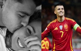 Morata và vợ 'gương vỡ lại lành' sau 5 tháng chia tay