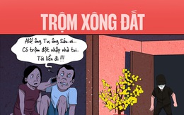 Bắt trộm nhưng phải hợp tuổi xông đất