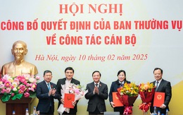 Công bố quyết định của Ban Thường vụ Đảng ủy Quốc hội về công tác cán bộ