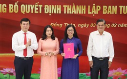 Đồng Tháp công bố lập Ban Tuyên giáo và Dân vận Tỉnh ủy