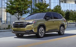 Subaru Forester 2025 ra mắt: Bản hybrid 1 bình xăng chạy Hà Nội - Quảng Ngãi, thêm bản offroad 'xịn'