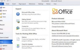 Microsoft Office 2010 RTM: Nhanh hơn, ổn định hơn