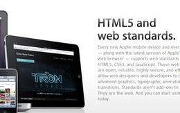 Apple ra mắt website trên nền tảng HTML5