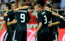 Ronaldo ghi bốn bàn, Real đại thắng Sevilla