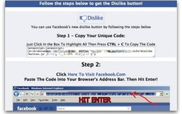 Đừng tin vào nút "Dislike" trên Facebook!