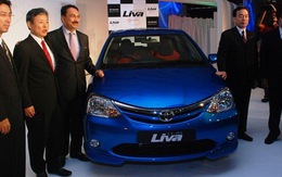 Toyota "chồm" sang Ấn Độ cùng xe Liva