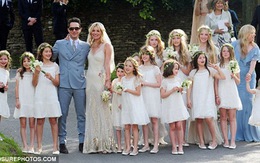 Chùm ảnh đám cưới siêu mẫu Kate Moss