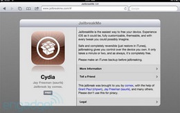 JailbreakMe 3.0: bẻ khóa iOS nhanh cho iPad 2 và iPhone 3GS/4