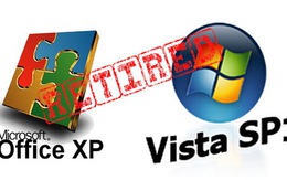 Ngày 12-7: tạm biệt Office XP và Windows Vista SP1
