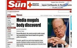 Hacker tấn công The Sun, đăng tin Murdoch qua đời