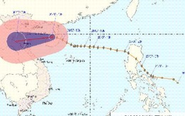 Bão giật cấp 11-12 ngoài khơi Thái Bình - Hà Tĩnh