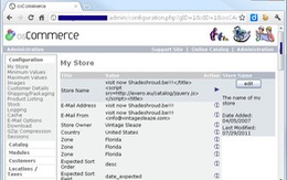Vài triệu shop osCommerce trực tuyến bị hack