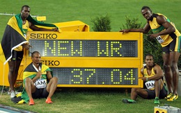Usain Bolt và các đồng đội lập kỷ lục thế giới