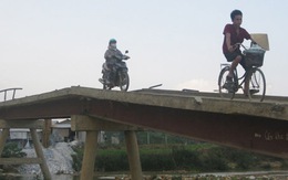Nghệ An: qua cầu bê tông mà nổi da gà