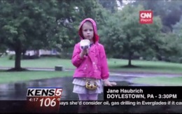 Jane Haubrich - phóng viên truyền hình nhỏ tuổi nhất