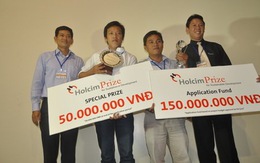 Thiết bị biến nước mặn thành nước ngọt đoạt Holcim Prize 2011