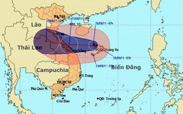 Đêm nay, bão số 4 đổ bộ từ Hà Tĩnh đến Thừa Thiên - Huế