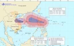 Bão gần chưa qua, bão xa xuất hiện