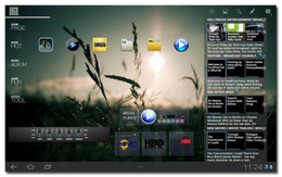 "Độ" giao diện Galaxy Tab với ADW Launcer EX