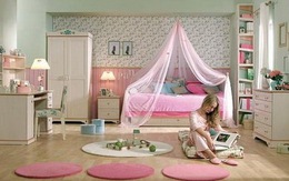 Phòng ngủ xinh cho thiếu nữ