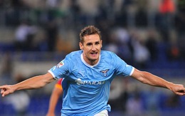 Klose giúp Lazio thắng trận derby thành Rome