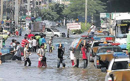 Lũ tiến vào trung tâm Bangkok