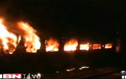 Ấn Độ: cháy tàu tốc hành, ít nhất 7 người chết